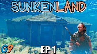 SunkenLand  EP1 (New Waterworld Survival Game)