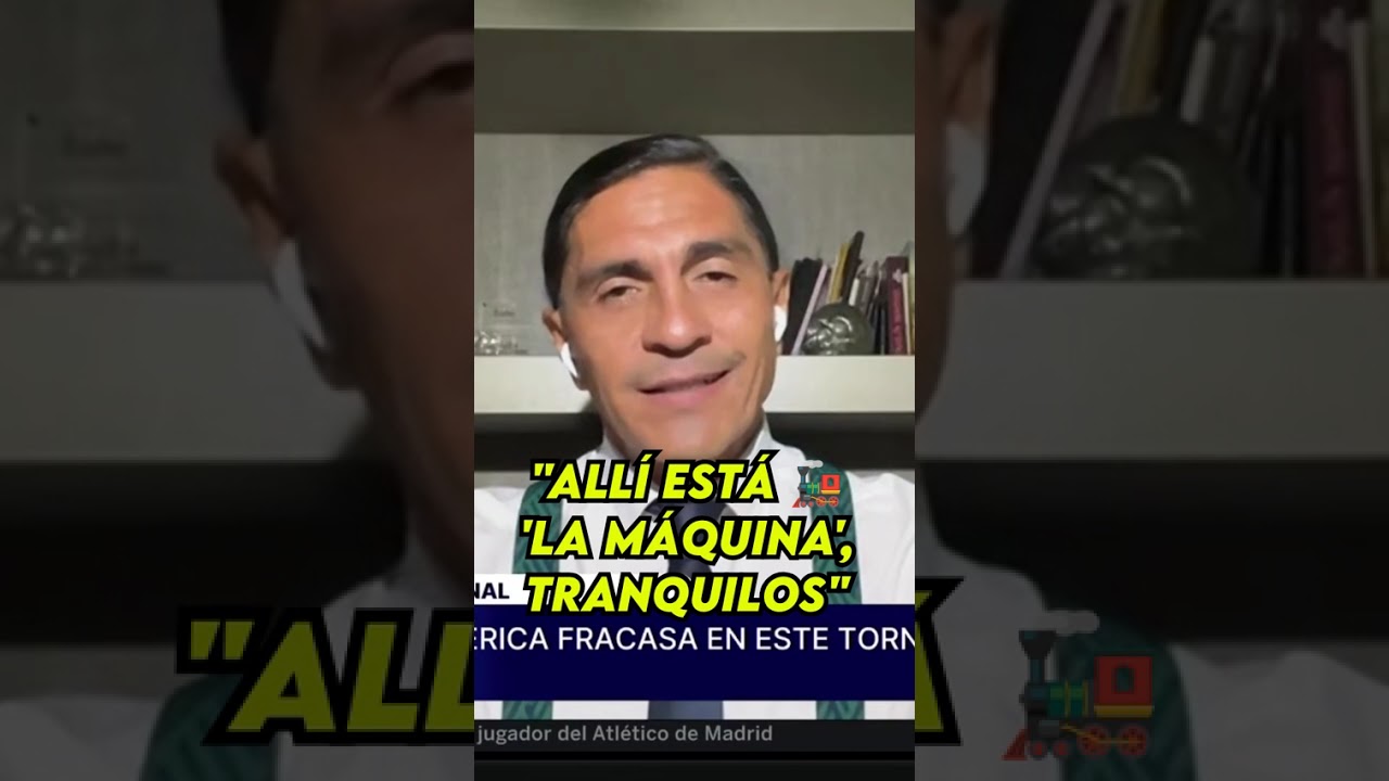 "TRANQUILOS". 🚂😌 Paco Palencia reconoce el nivel de América, pero recuerda a Cruz Azul. 