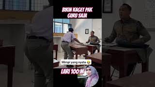 # lucu#ngakak#kocak#  mimpi ikut lomba lari 100 m ..bikin ketawa