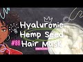 Hyaluronic hair mask  no btms  aminosensyl hc  diy haircare how to 86  curlytea