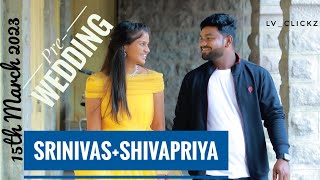 srinivas+shivapriya | Pre-wedding | Neethone Neethone full song | Lvclickz