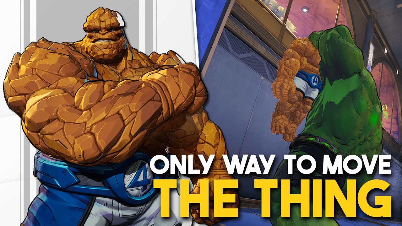 HEROES THAT CAN MOVE THE THING IN MARVEL RIVALS - YouTube