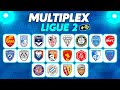  multiplex ligue 2  l1  angers  pau bordeaux  ajaccio lens  lorient  l2 ligue1 direct live