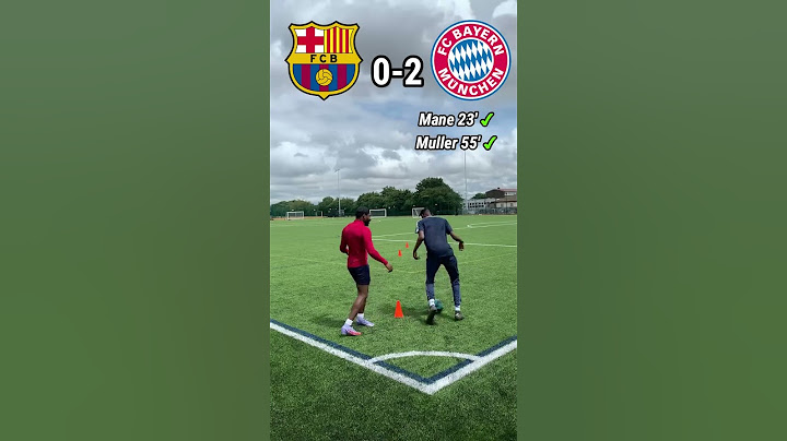 Barcelona vs Bayern Munich🤩⚽ #football #barcelona #bayern #lewandowski #fyp