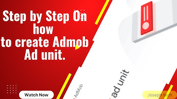 [Step By Step] How to Create Admob Ad unit. #admob