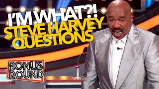 STEVE HARVEY IS THE QUESTION! Funniest Steve Harvey Family Feud Question & Answers!