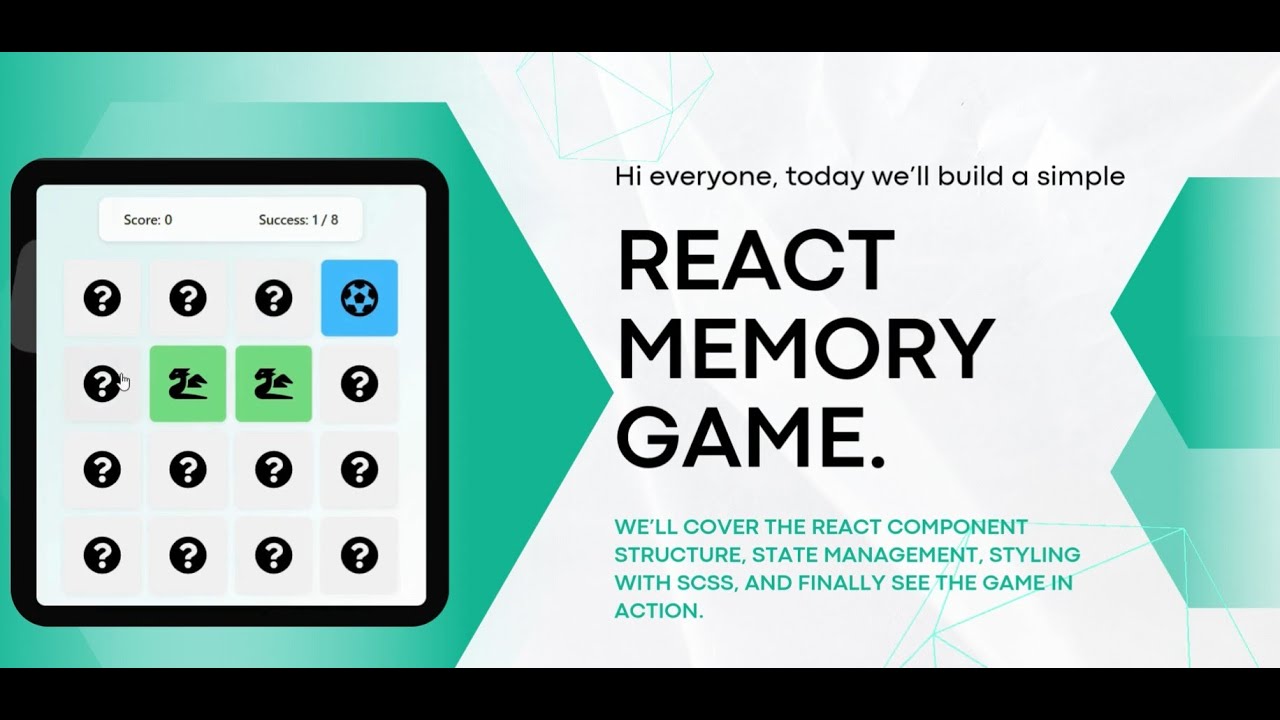 How to Build a Memory Game with React - YouTube