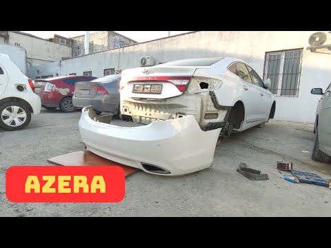 How to removal Hyundai Azera or Grandeur rear bumper removal?