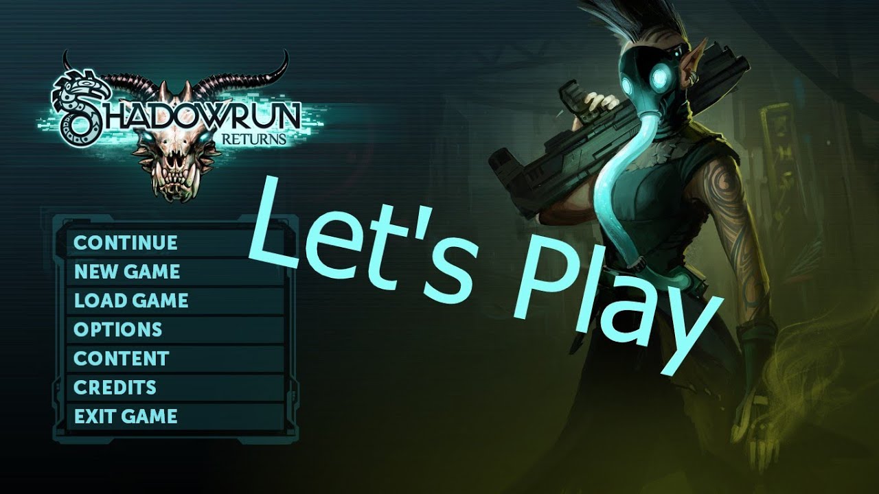 Let's Play Shadowrun Returns: ep 1 A Summons from the Past