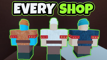Every Shop Location in Shadovis RPG Roblox