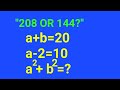 This Question Made Teachers Angry/ algebric Expresion.