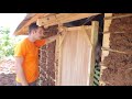 Volunteers build a house in Kenya for The Nasio Trust