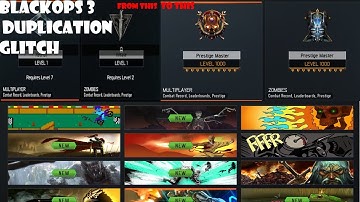 Solo Bo3 Account Duplication Glitch Working! Dupe Any Account! Working 2022