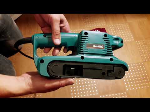 Шліфмашина стрічкова Makita 9910 (650 Вт, 76 x 457&nbsp;мм, 270 м/хв)
