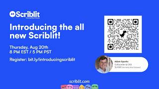 Introducing the all new Scriblit!