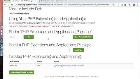PHP Zip Module Enable on cpanel for Shared Hosting (Godaddy)