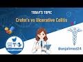 Crohn’s vs Ulcerative Colitis — Same umbrella, completely different pathology 🔬Master the histology