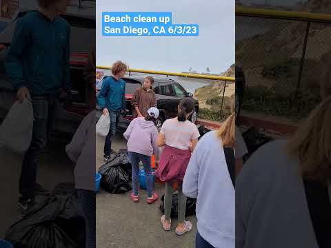 Youth Activists Make Waves: Beach Cleanup with San Diego French American School & Shore Buddies 🐬♻️