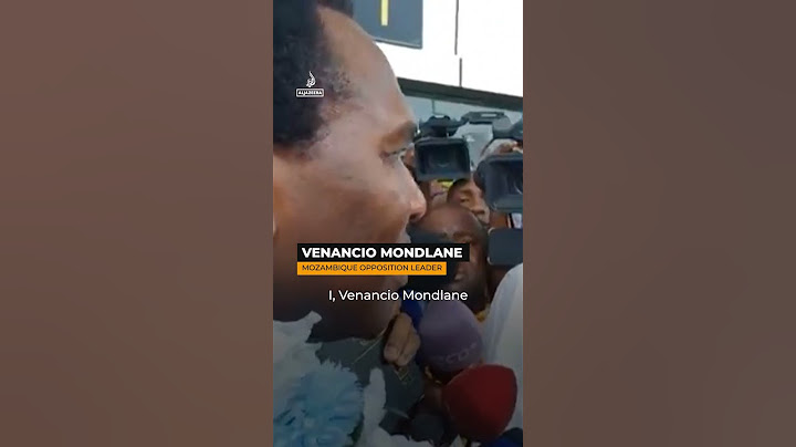 Mozambique’s opposition leader returns as supporters clash with police | AJ #shorts