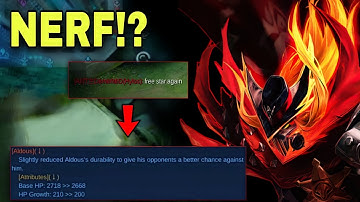 Nerf Aldous! New Hyper Build - aldous best build 2022 || HiZu