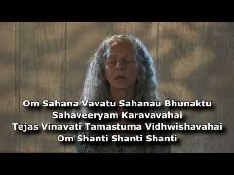 Shanti Mantra (Sahanavavatu) lessons learned in life inc