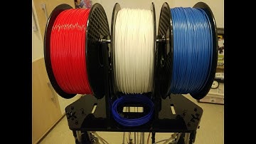 DIY Kit #4 - Assembly of a Geeetech® Rostock 301 3-in-1-out triple-color FDM 3D Printer DIY Kit