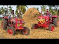 Mahindra tractors 475 and 575 di in rice harvesting   tractors  swami tractors