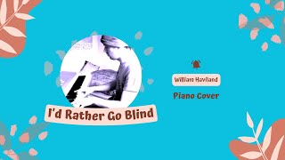 I'd Rather Go Blind [piano solo] chords