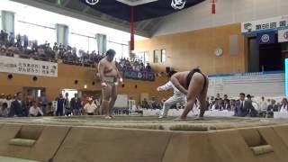 20111010 第66回山口国体 相撲 成年の部 個人決勝 中村優太（山口）ー山口雅弘（鳥取）
