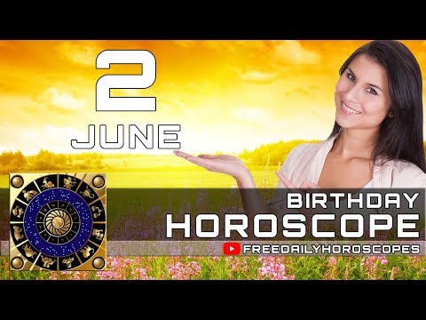 Video: Horoscoop 2 Juni