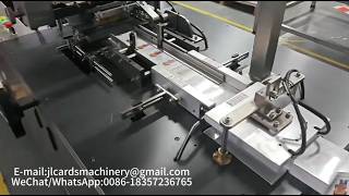 Automatic Poker Game Cards BOPP Film Wrapping Machine Horizontal Pushing 3D Wrapping Machine screenshot 1