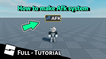 how to make afk system | Roblox Studio Tutorial