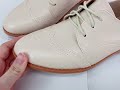 牛津鞋 MIT雕花紳士綁帶包鞋 T5461 Material瑪特麗歐 product youtube thumbnail