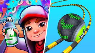 Subway Surfers World Tour Cosmic Crossroads VS Going Balls, Gameplay Adventure Subway Surfers Game screenshot 3