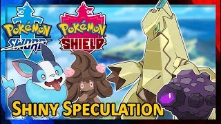 POKEMON SWORD and SHIELD: SHINY SPECULATION - SHINY YAMPER, SHINY ALCREMIE + DEXIT THOUGHTS! (SWSH)