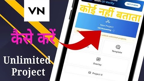 Unlimited Projects in Vn Editor, Vn Video Editor: A Top 5 List