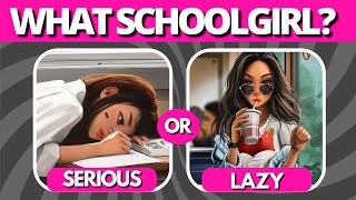 ☺️WHAT TYPE OF SCHOOLGIRL ARE YOU?☺️ Find Out Now! - Aesthetic Quiz screenshot 1