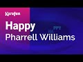 Happy  pharrell williams  karaoke version  karafun