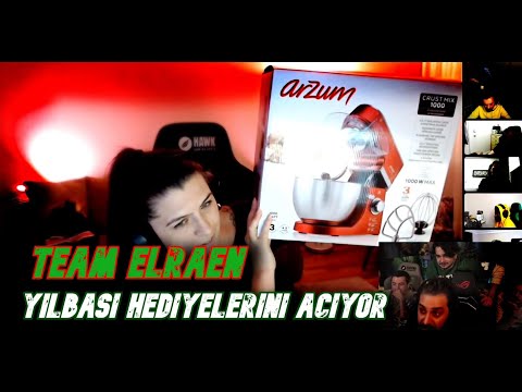 TEAM ELRAEN YILBAŞI HEDİYELERİNİ AÇIYOR!!!