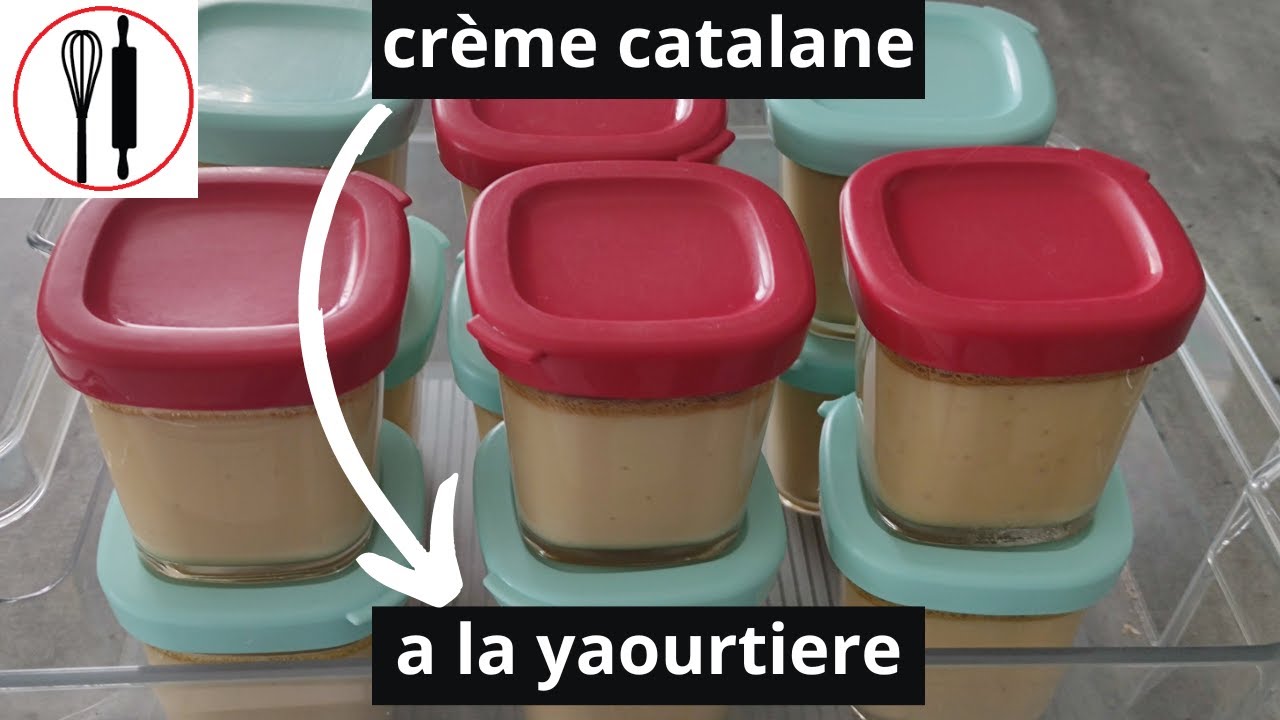 crème catalane a la yaourtière multidélice
