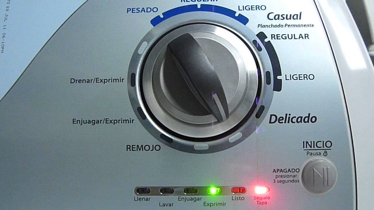 MODO CALIBRACIÓN LAVADORA WHIRLPOOL - YouTube