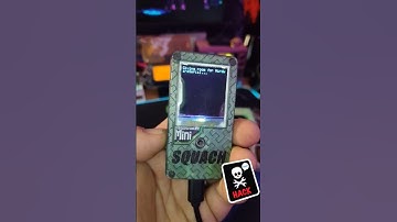 ESP32 Marauder Mini by @JustCallMeKoko .  This thing rules!