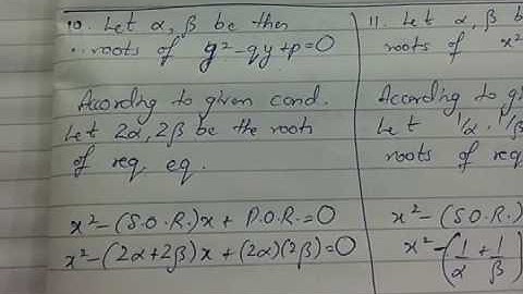 XI Math Chap 3 - Equations Ex 3.6 (Formation of Equation) Sol by Sir Ahsan Abdullah Patel - Part 6