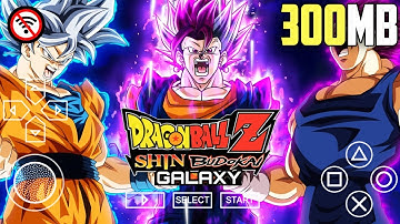 [NEW] DRAGON BALL Z SHIN BUDOKAI GALAXY PPSSPP ISO MOD ANDROID | DBZ SHIN BUDOKAI 2 MOD PSP