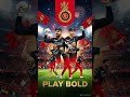 ITS TIME FOR RCB