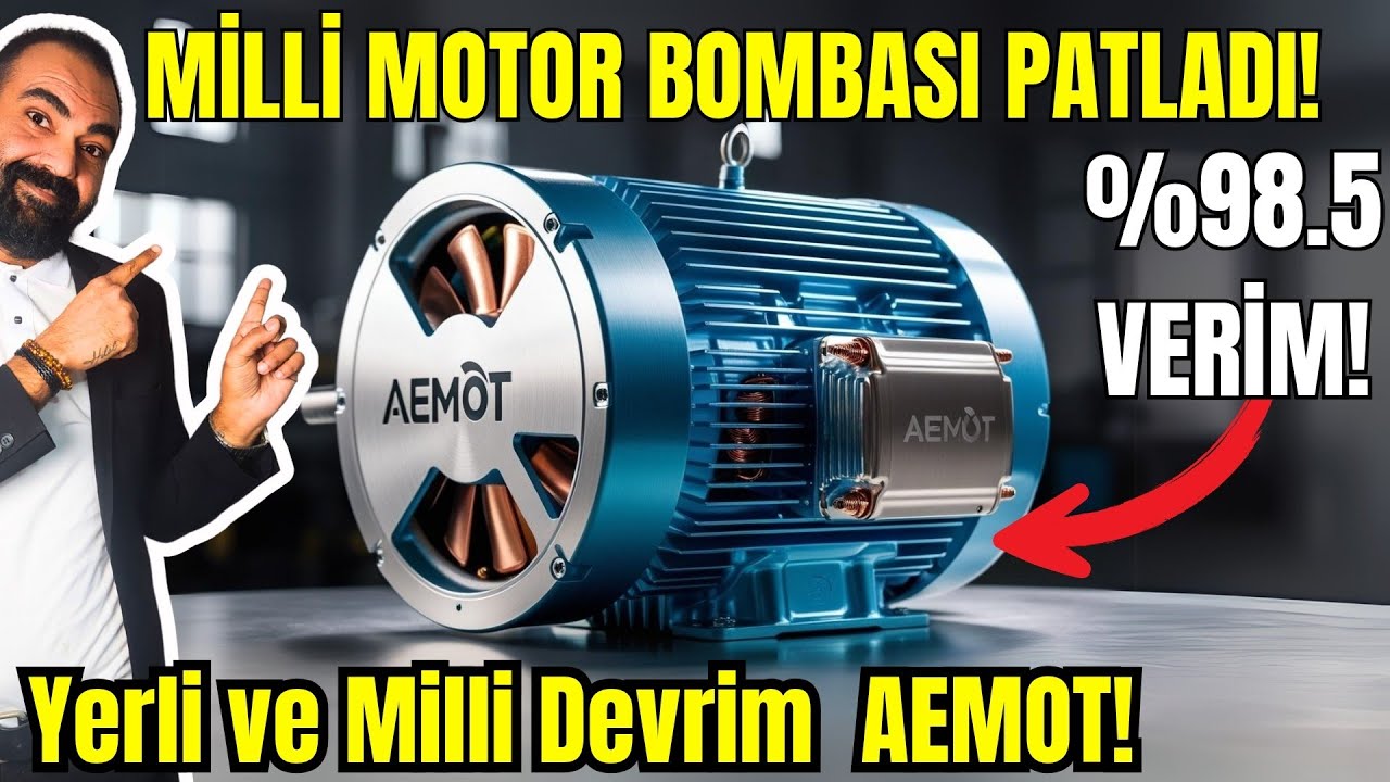 AEMOT’un Elektrikli Motor Devrimi! Türkiye’nin Gizli Sanayi Gücü Artık Gizli Değil #togg #byd #tesla