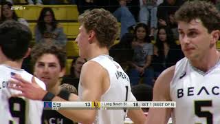 King vs #1 Long Beach State | NCAA Men Volleyball 02022024