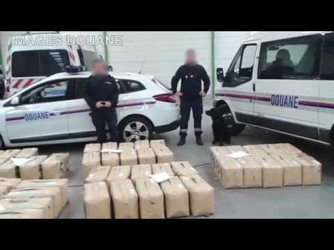 Les douaniers de Nantes interceptent près de 2 tonnes de résine de cannabis