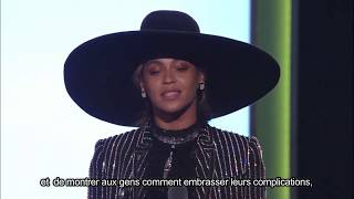 Beyoncé [FR] - Discours d'acceptation | CFDA Awards Fashion Icon