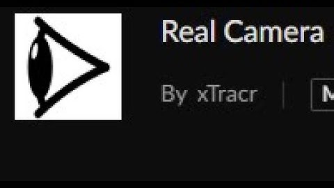 How to configure the Real camera mod